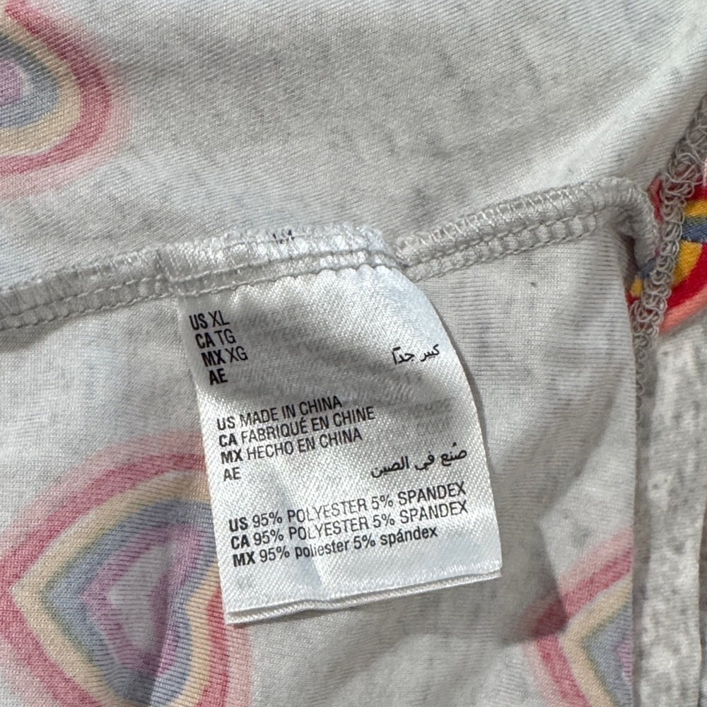❤️ Epic Threads Heart Patterned Kids Dress – Gray & Red – SZ XL ❤️ - Picture 4 of 4
